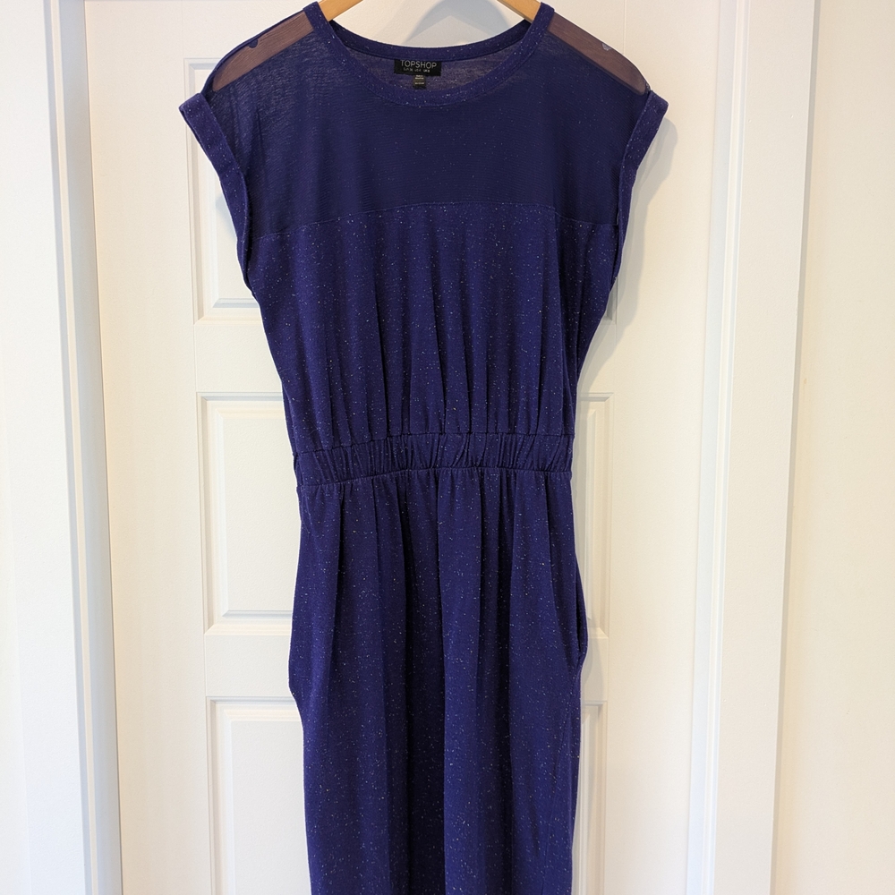 Elegant Purple Women's Dress